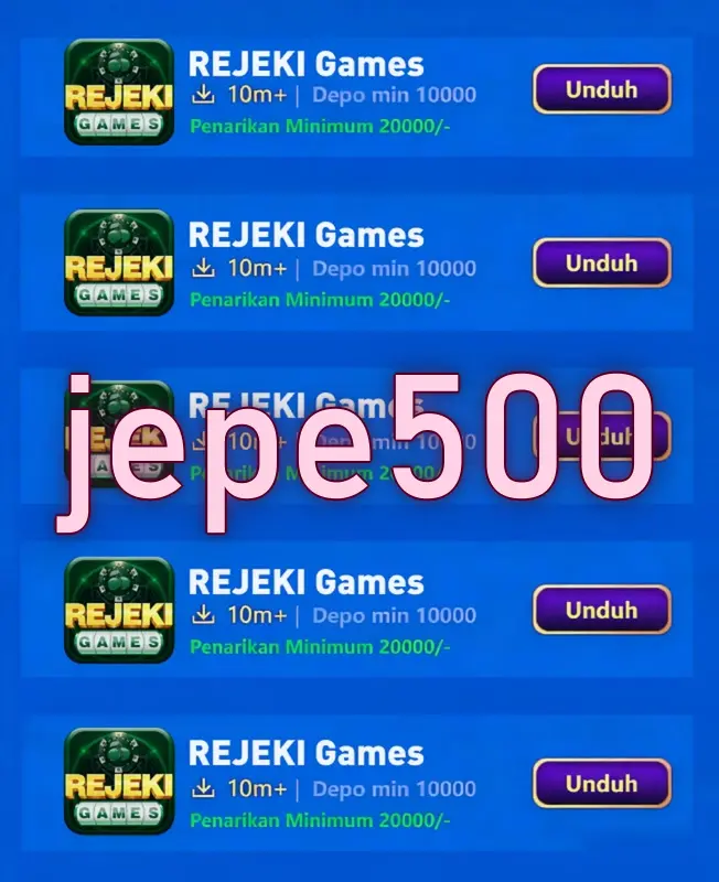 jepe500 Tangkapan Layar - APK Resmi